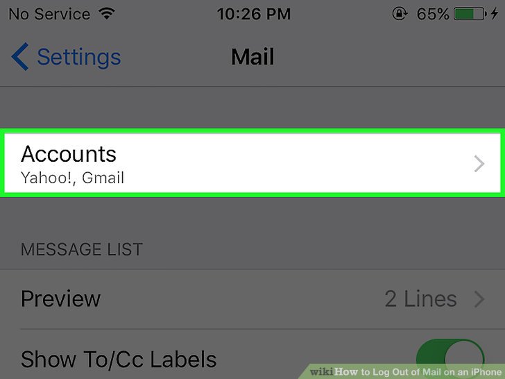 How To Logout Of Mail On Ipad